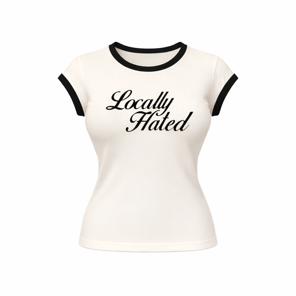 “LOCALLY HATED” VINTAGE TEE