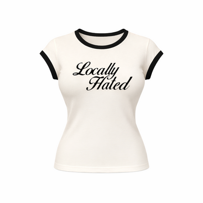 “LOCALLY HATED” VINTAGE TEE