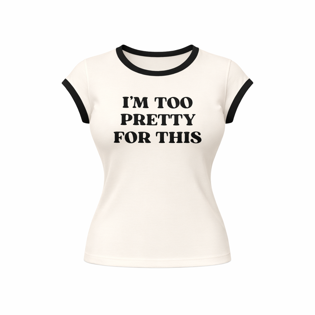 “PRETTY ONE” VINTAGE TEE