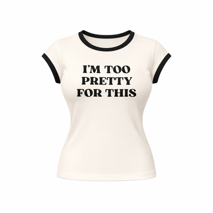 “PRETTY ONE” VINTAGE TEE
