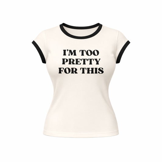 “PRETTY ONE” VINTAGE TEE